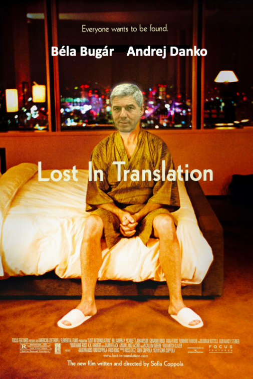 Lost in translation ...