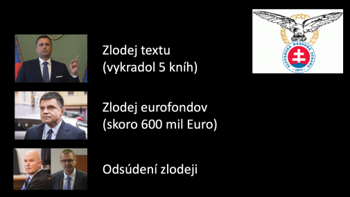 SNS - strana zlodejov